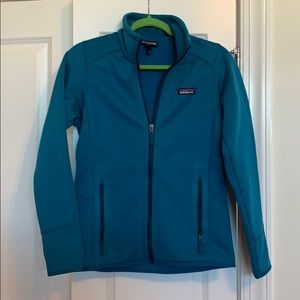 NWOT SMALL PATAGONIA zip-up jacket.